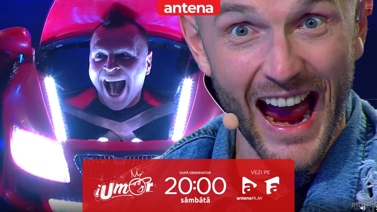 iUmor sezonul 14, 4 februarie 2023. Delia, emoționată! Bilby, omul mașinuță, a făcut spectacol