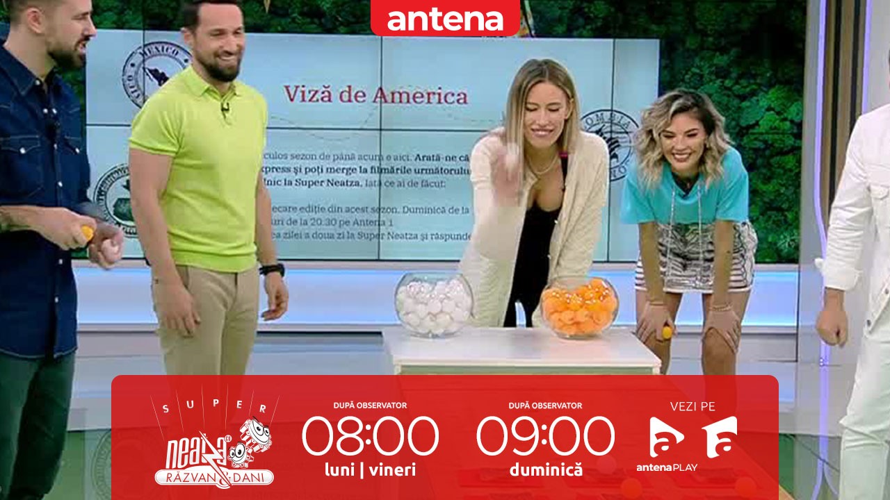 Super Neatza, 9 martie 2023. Concursul Viză de America: Ce a c&acirc;știgat Mădălina