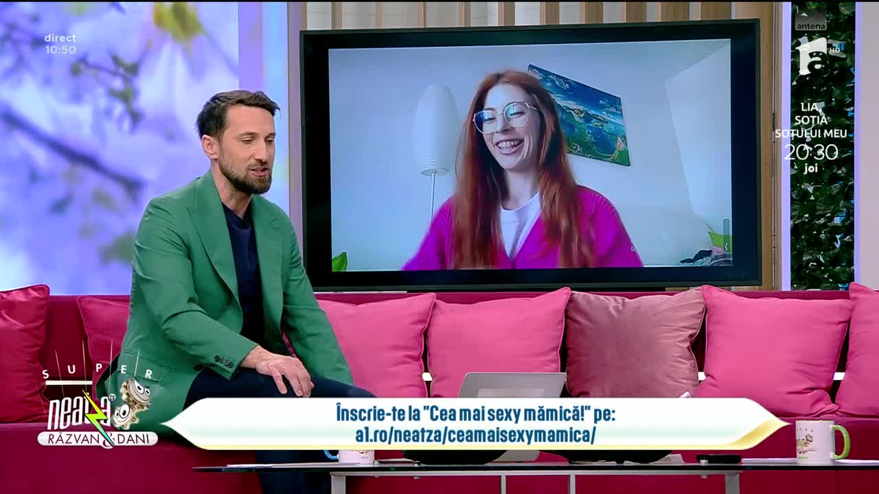Super Neatza, 13 martie 2023. Concursul Cea mai sexy mămică: Cătălina Caluian, candidata din această ediție!