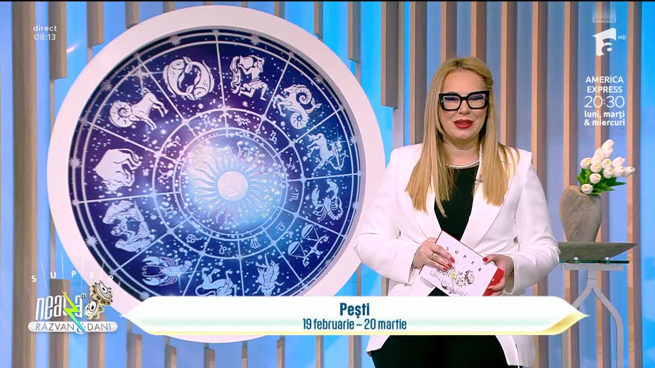 Super Neatza, 15 martie 2023. Horoscop cu Bianca Nuțu: Berbecii sunt copleșiți de responsabilități pe plan profesional