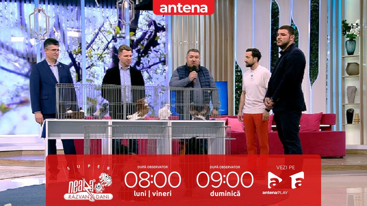 Super Neatza, 28 martie 2023. Super expoziție de porumbei și păsări de curte