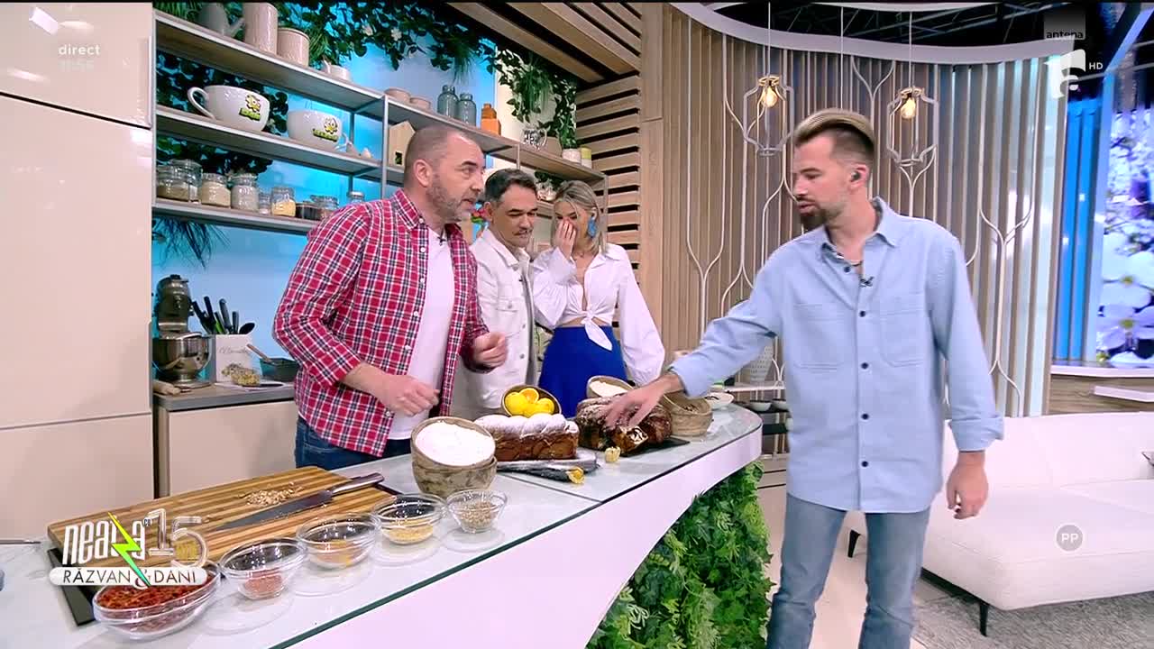 Super Neatza, 29 martie 2023. Rețeta inedită de cozonac a lui Radu Darie