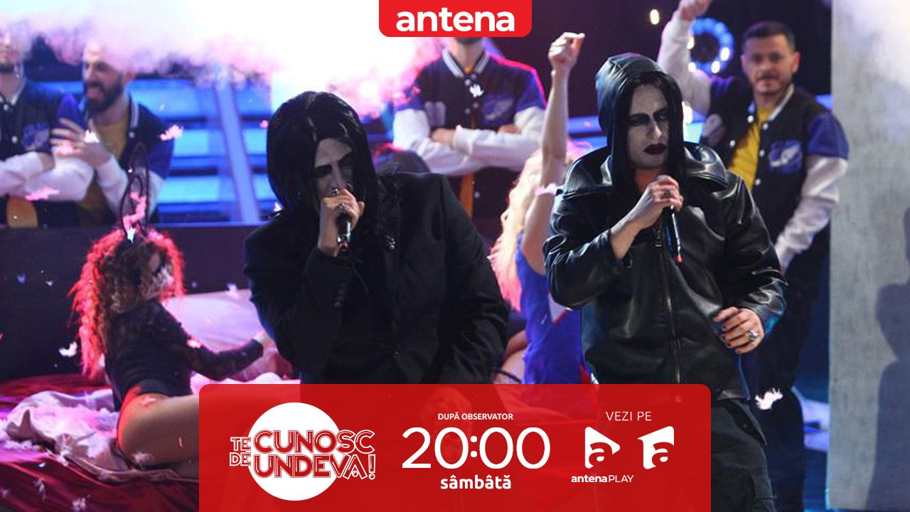 Te cunosc de undeva Sezonul 19, 1 aprilie 2023. CRBL şi Radu Ţibulcă s-au transformat în Marilyn Manson - Tainted Love