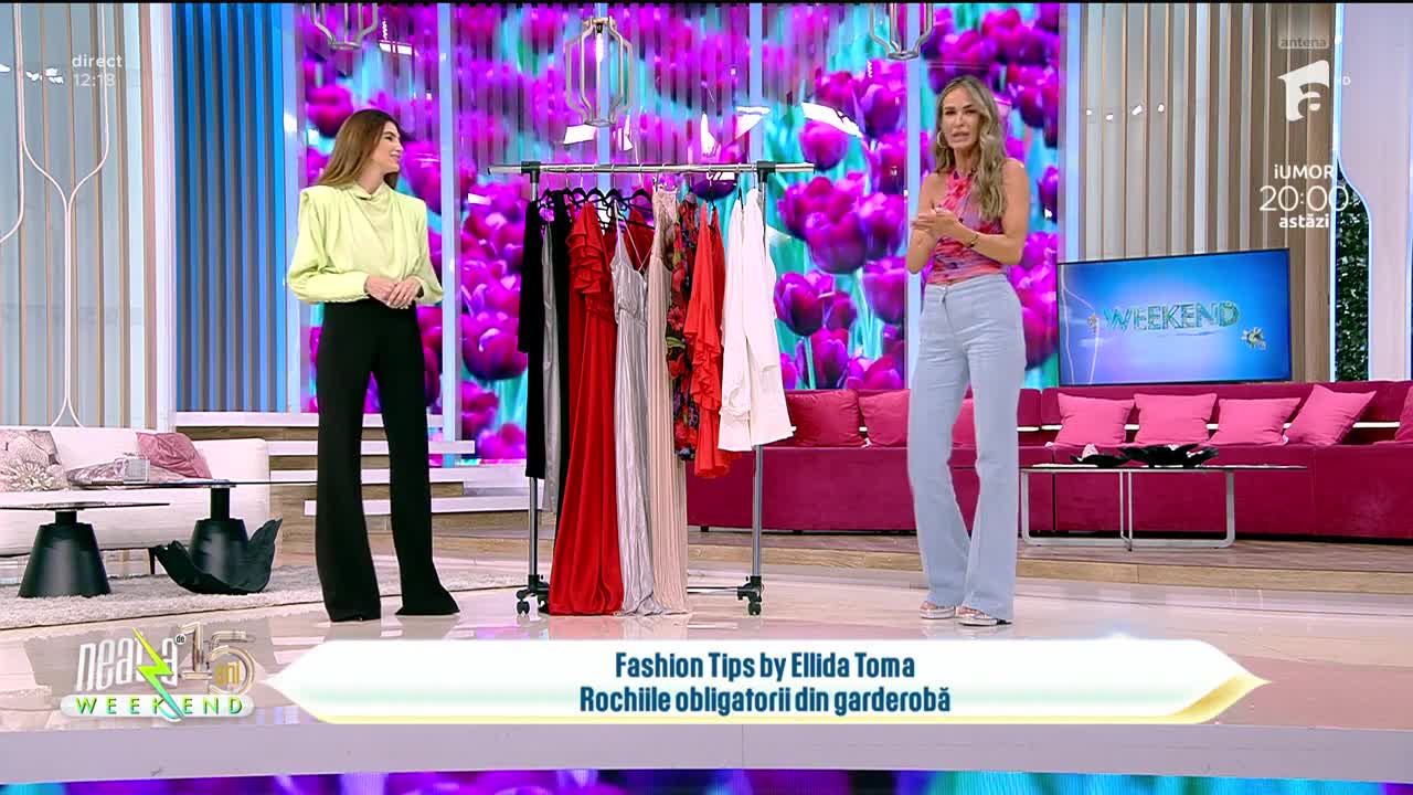 Neatza de Weekend, 2 aprilie 2023. Fashion Tips by Ellida Toma: Rochiile care nu ar trebui să lipsească din garderobă