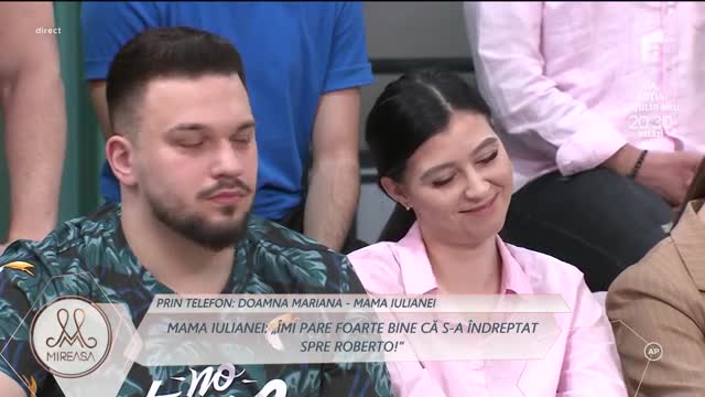 Mireasa Sezonul 7, 6 aprilie 2023. Roberto și Iuliana sunt &icirc;ntr-o cunoaștere!