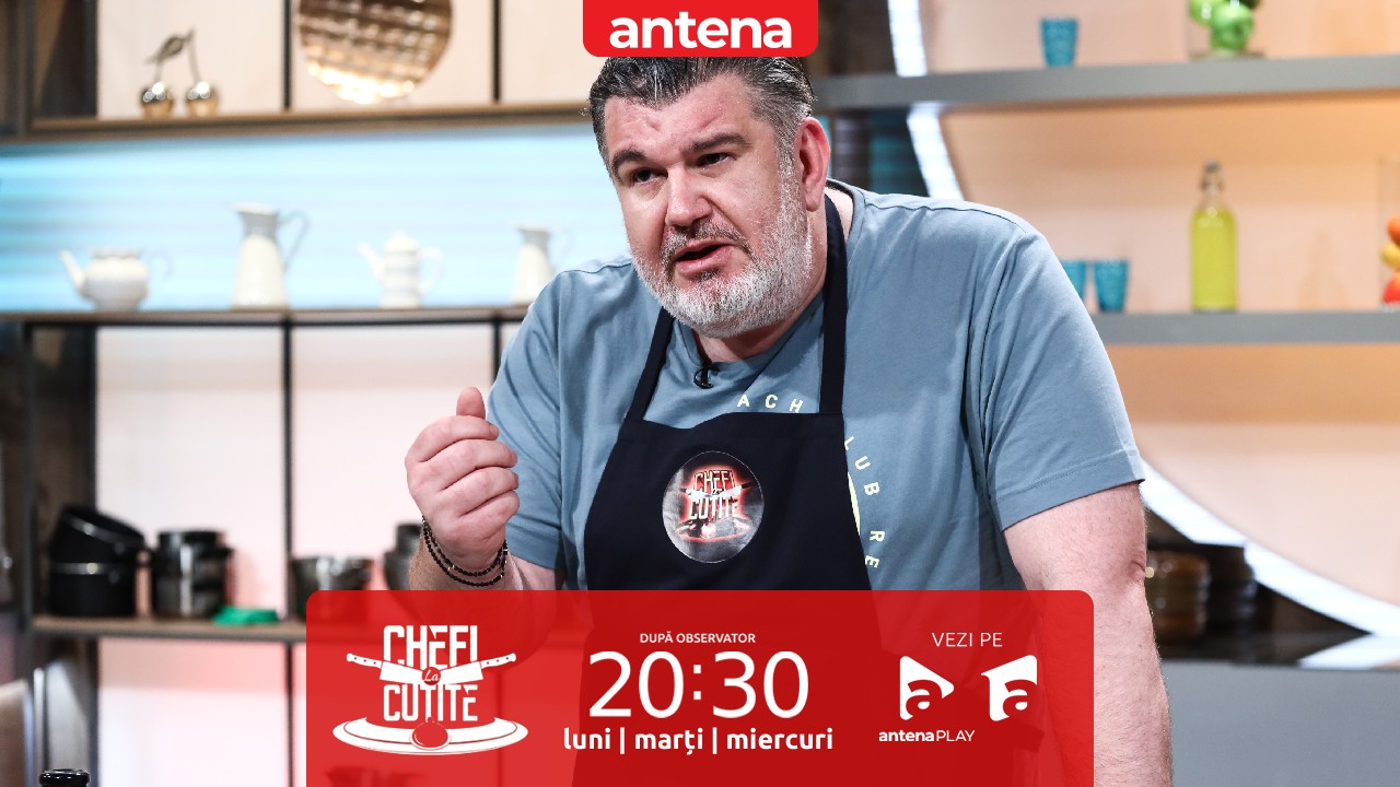 Chefi la cuțite | Sezonul 11, 10 aprilie 2023.  Cosmin Stăncescu este influencer la 52 de doi! Gătește pentru chefi salată de ton extravagantă