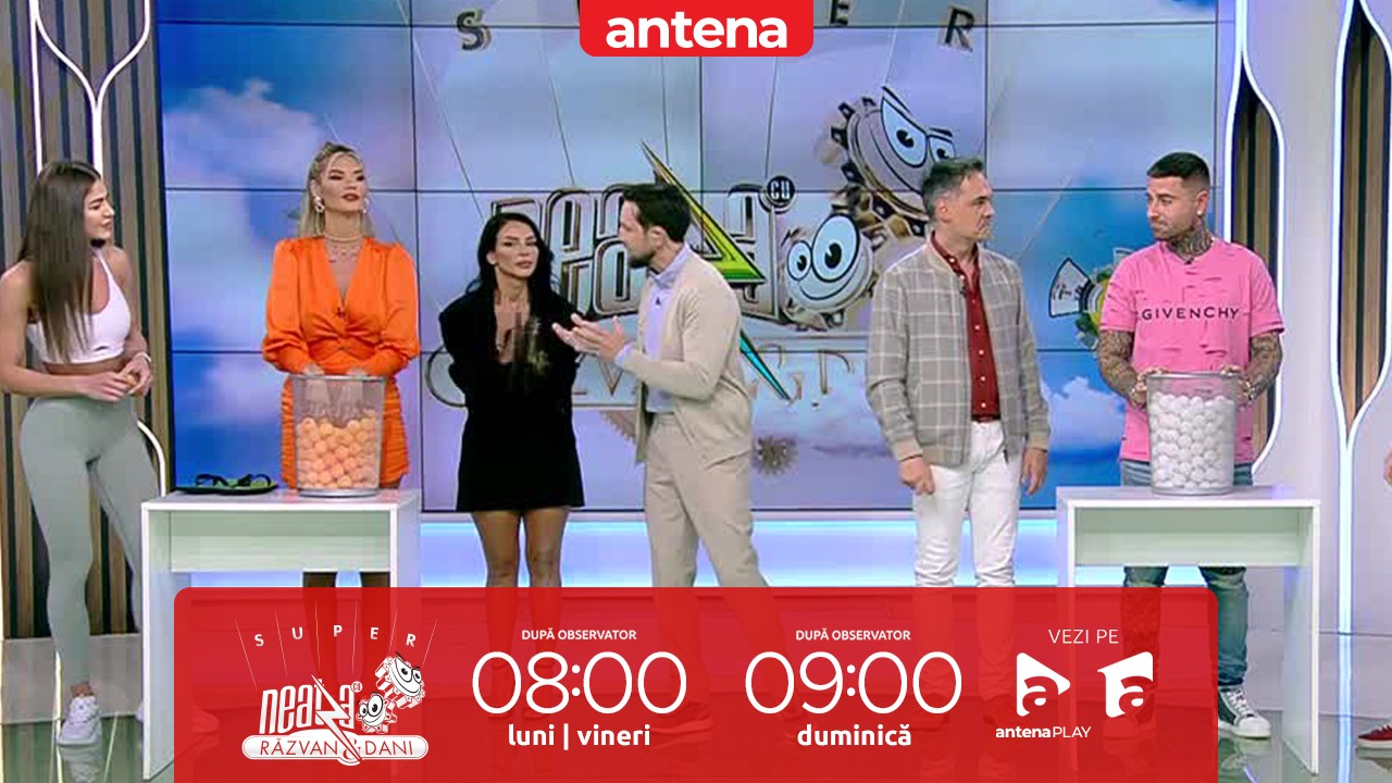 Super Neatza, 21 aprilie 2023. Ping-pong și șlapi! DJ Miles și Ciska, provocare amuzantă