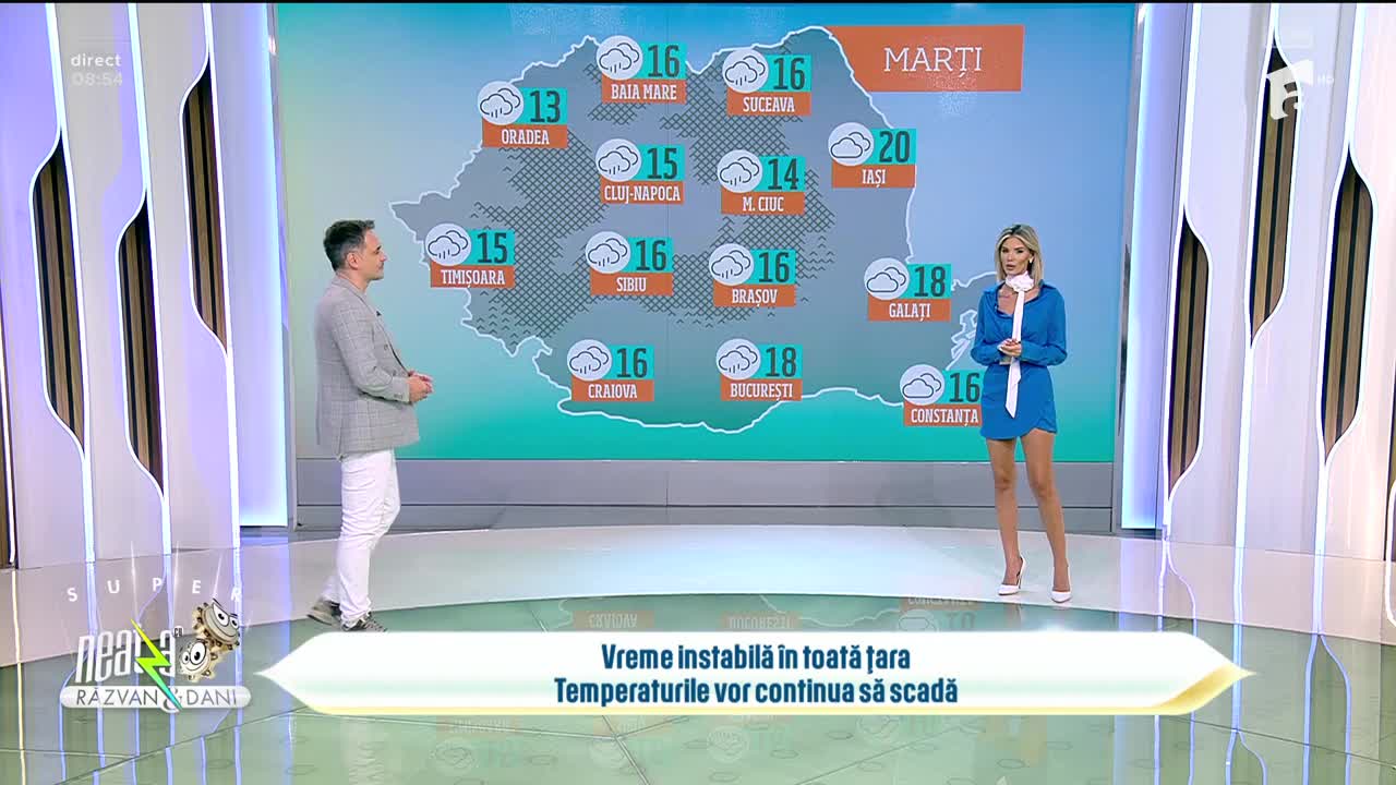 Super Neatza, 25 aprilie 2023. Prognoza meteo cu Ramona Olaru: Vreme instabiă &icirc;n toată țara