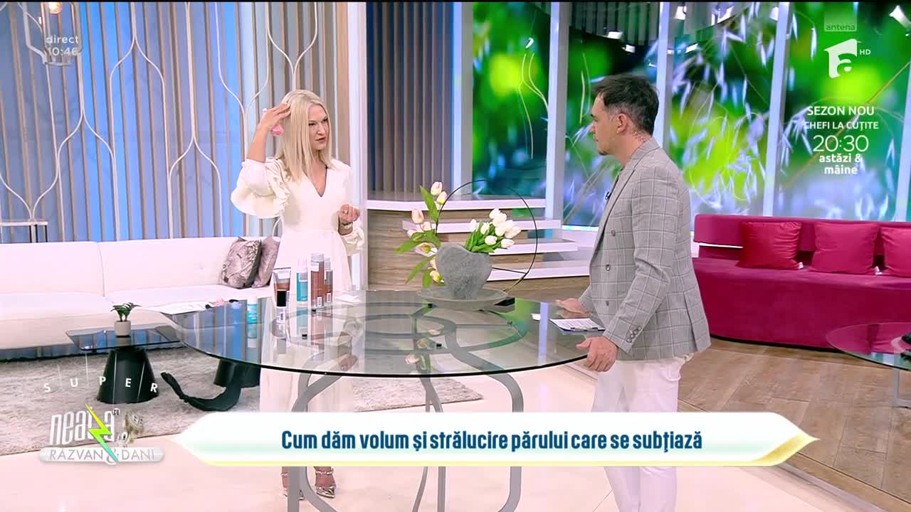 Super Neatza, 25 aprilie 2023. Cu dăm volum și strălucire părului cu fir subțire
