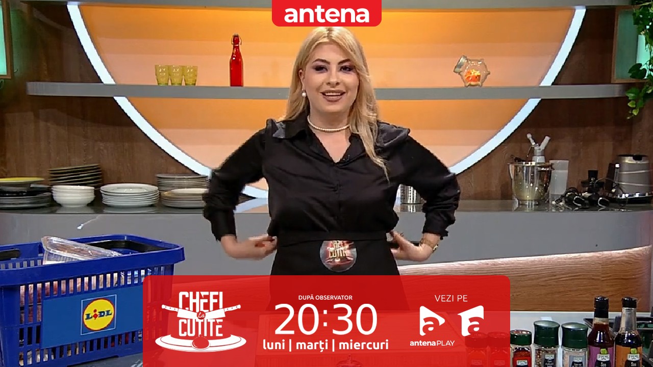 Chefi la cuțite | Sezonul 11, 26 aprilie 2023. Florin Dumitrescu este preferatul ei! Uite ce a gătit Mădălina Debecan pentru jurați