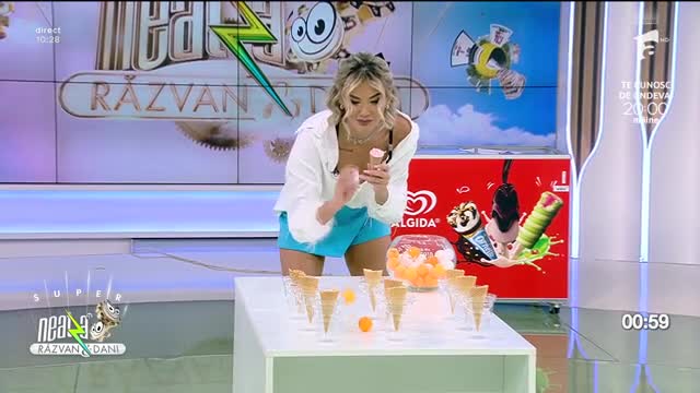 Super Neatza, 28 aprilie 2023. Sărbătorim Zilele Bucuriei! Mihaela a c&acirc;știgat 100 de &icirc;nghețate