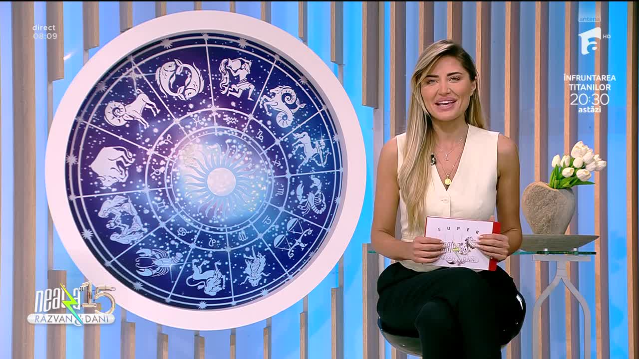 Super Neatza, 28 aprilie 2023. Horoscopul Zilei cu Adina Moraru: Racii au parte de autoritate profesională