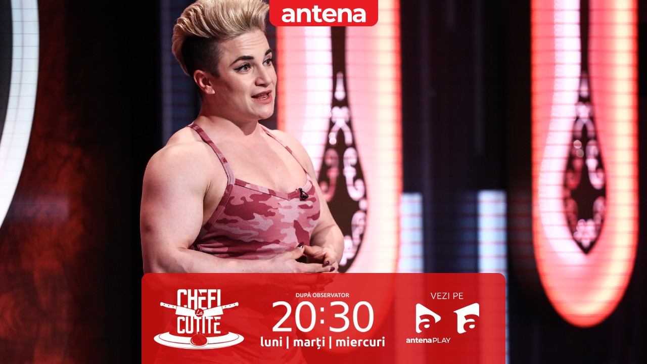 Chefi la cuțite | Sezonul 11, 1 mai 2023. Bodybuilder-ul Lavinia Olteanu i-a surprins pe jurați cu fizicul său spectaculos!