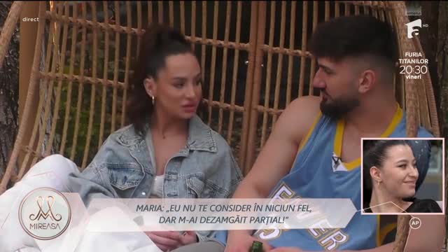 Mireasa Sezonul 7, 2 mai 2023. Maria și Antonio, prima lor discuție. Reacția Giuliei