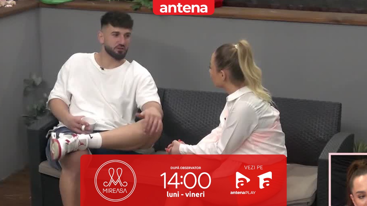 Mireasa Sezonul 7, 2 mai 2023. Ce au discutat Irina și Antonio la petrecere: Ai vrea să mă săruți?!