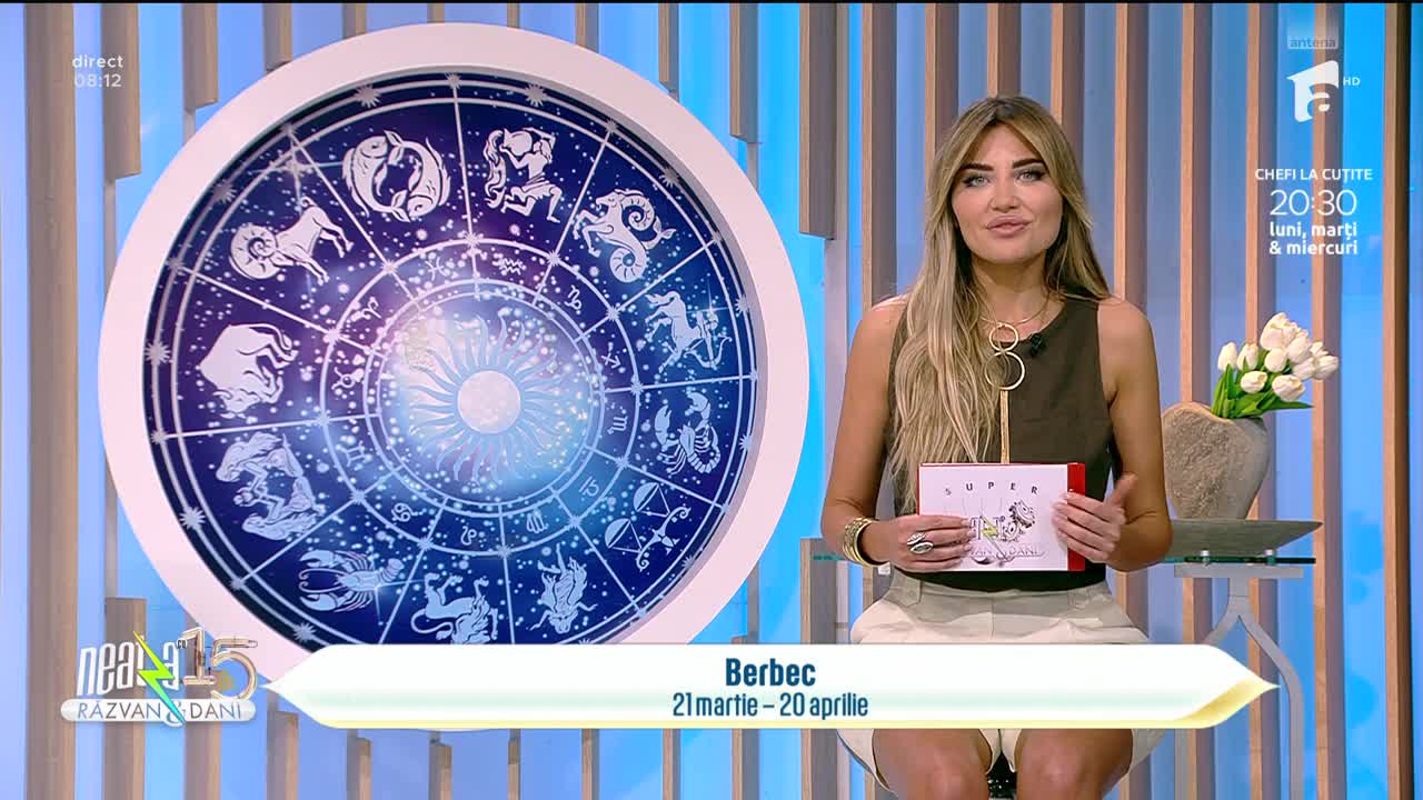 Super Neatza, 8 mai 2023. Horoscopul Zilei cu Adina Moraru: Sursa de bucurie a Berbecilor sunt cei dragi