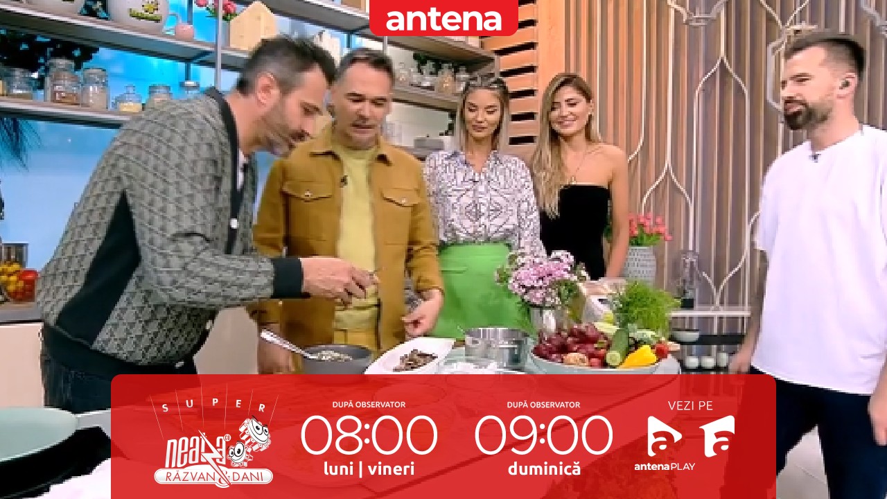 Super Neatza, 9 mai 2023. Reţeta lui Nicolai Tand: tartar de vită