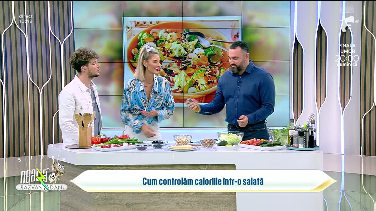 Super Neatza, 17 mai 2023. Cum controlăm caloriile &icirc;ntr-o salată