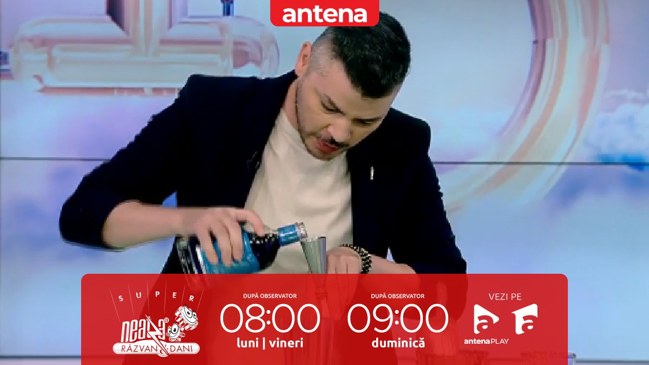 Neatza de Weekend, 21 mai 2023. Un nou show de Flair Bartending marca Luca Valentin