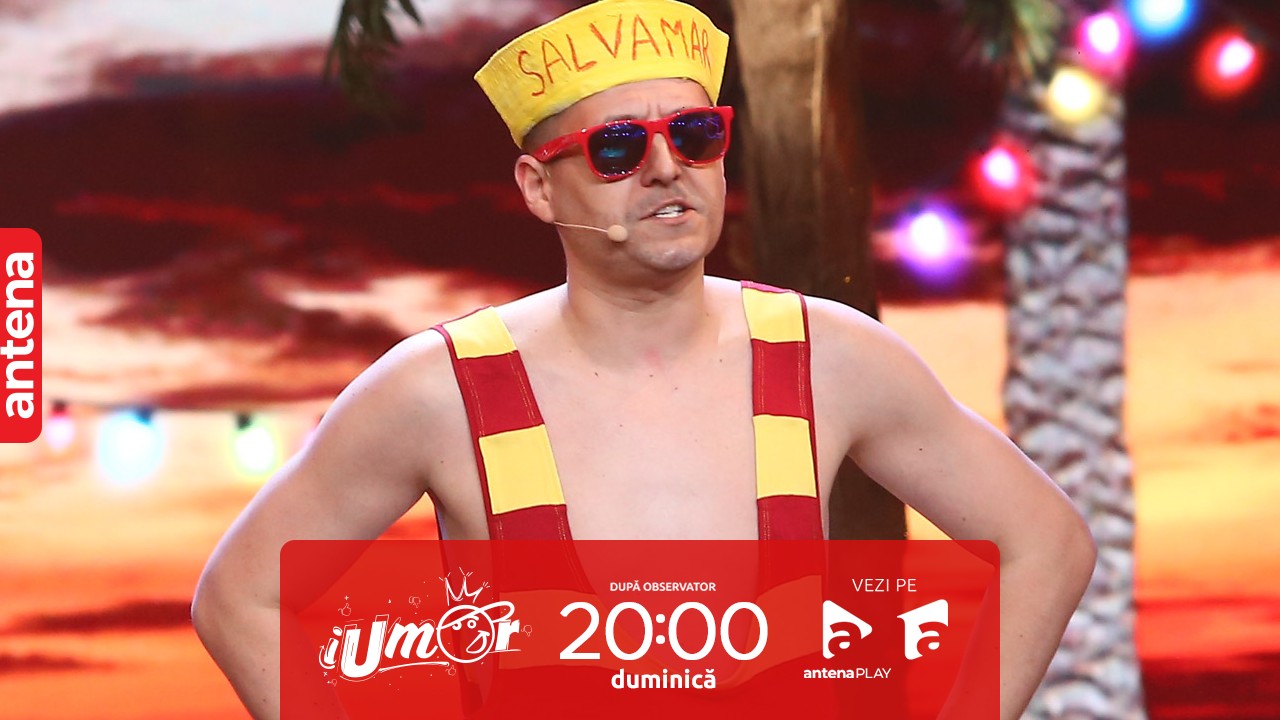 iUmor sezonul 14, 11 iunie 2023. George Tănase aka Radu Mazăre, roast savuros!