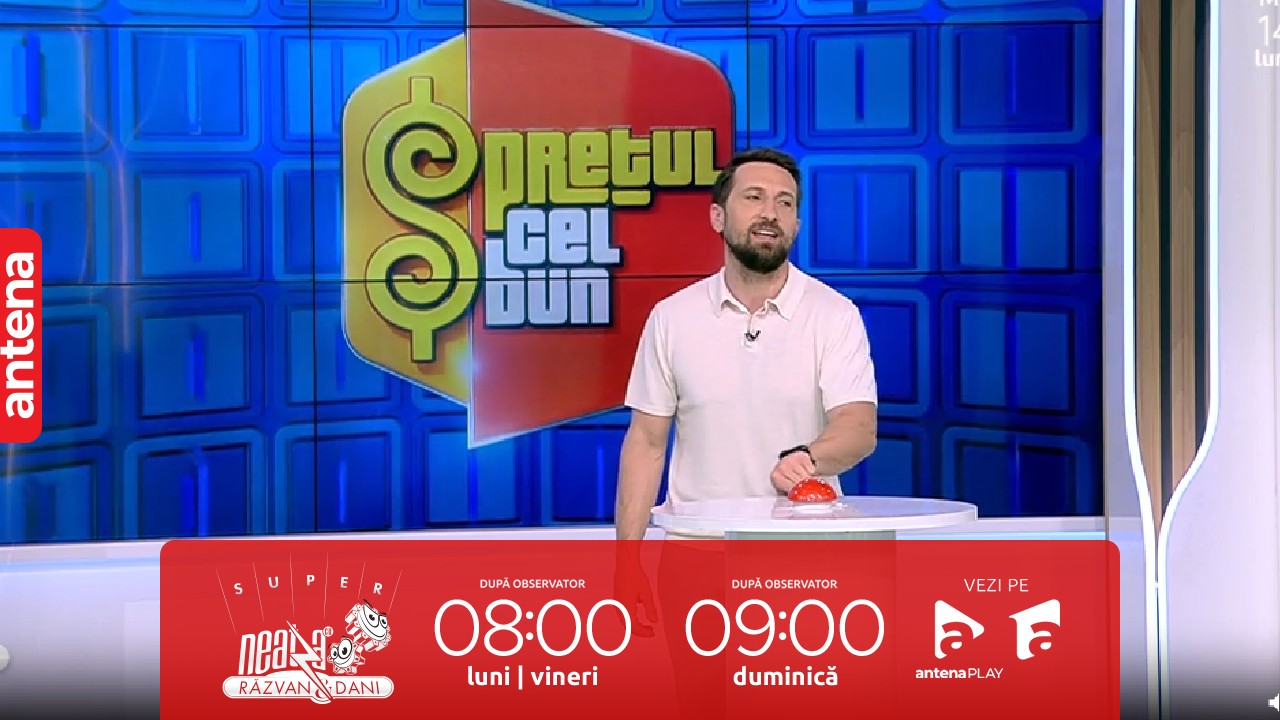 Super Neatza, 15 iunie 2023. Jocul Prețul cel bun. Ce a c&acirc;știgat Manuela