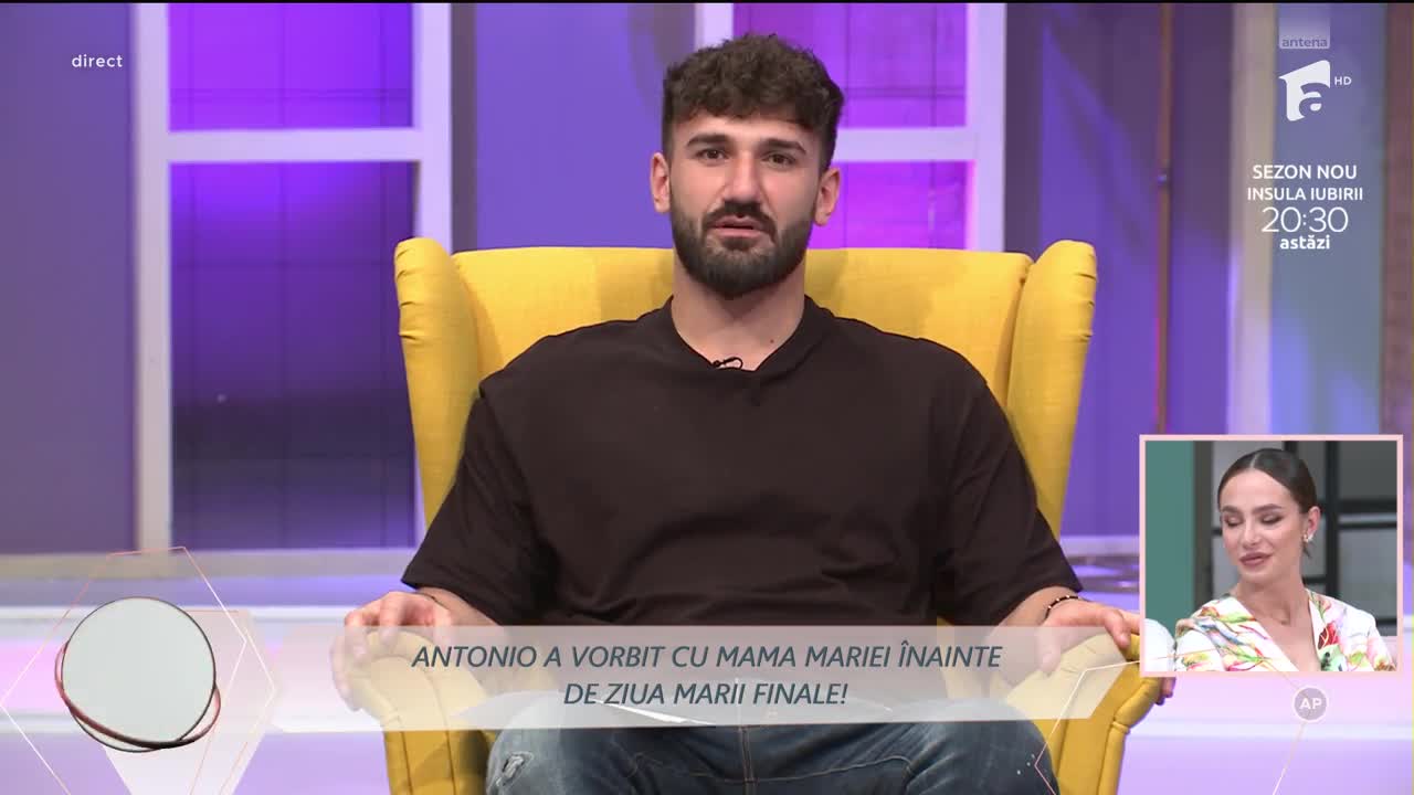 Mireasa sezonul 7, 7 iulie 2023. Maria și Antonio, o ultimă discuție cu viitoarele soacre &icirc;nainte de marele pas