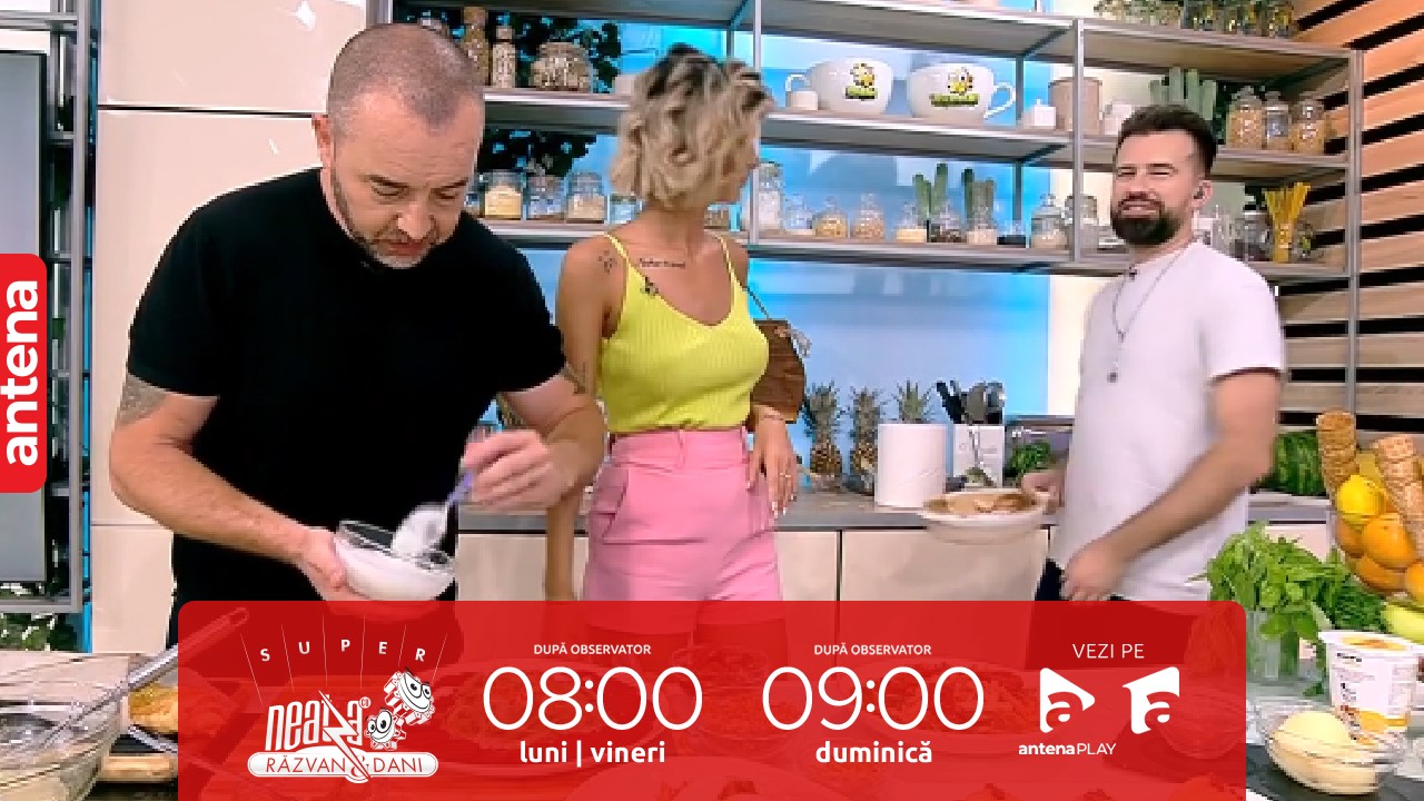 Super Neatza, 13 iulie 2023. Rețeta lui Radu Darie: Salata cu paste integrate