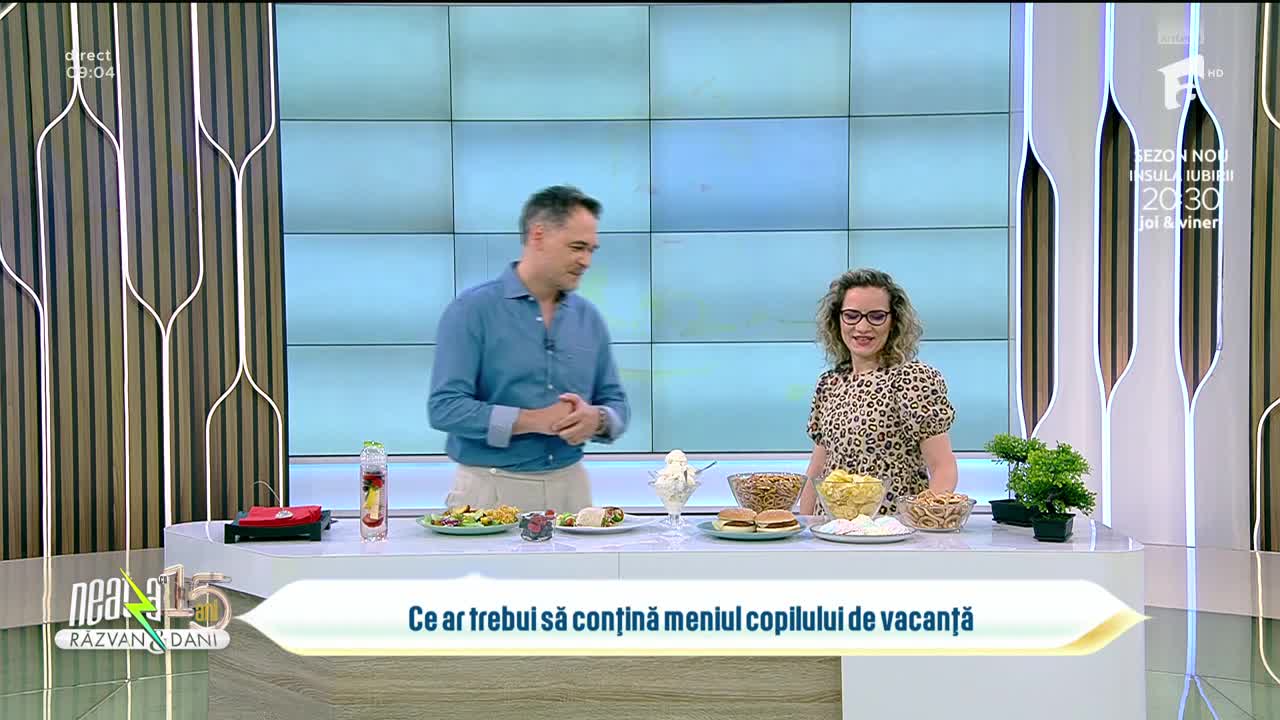 Super Neatza, 17 iulie 2023. Ce ar trebui să conțină meniul copilului de vacanță
