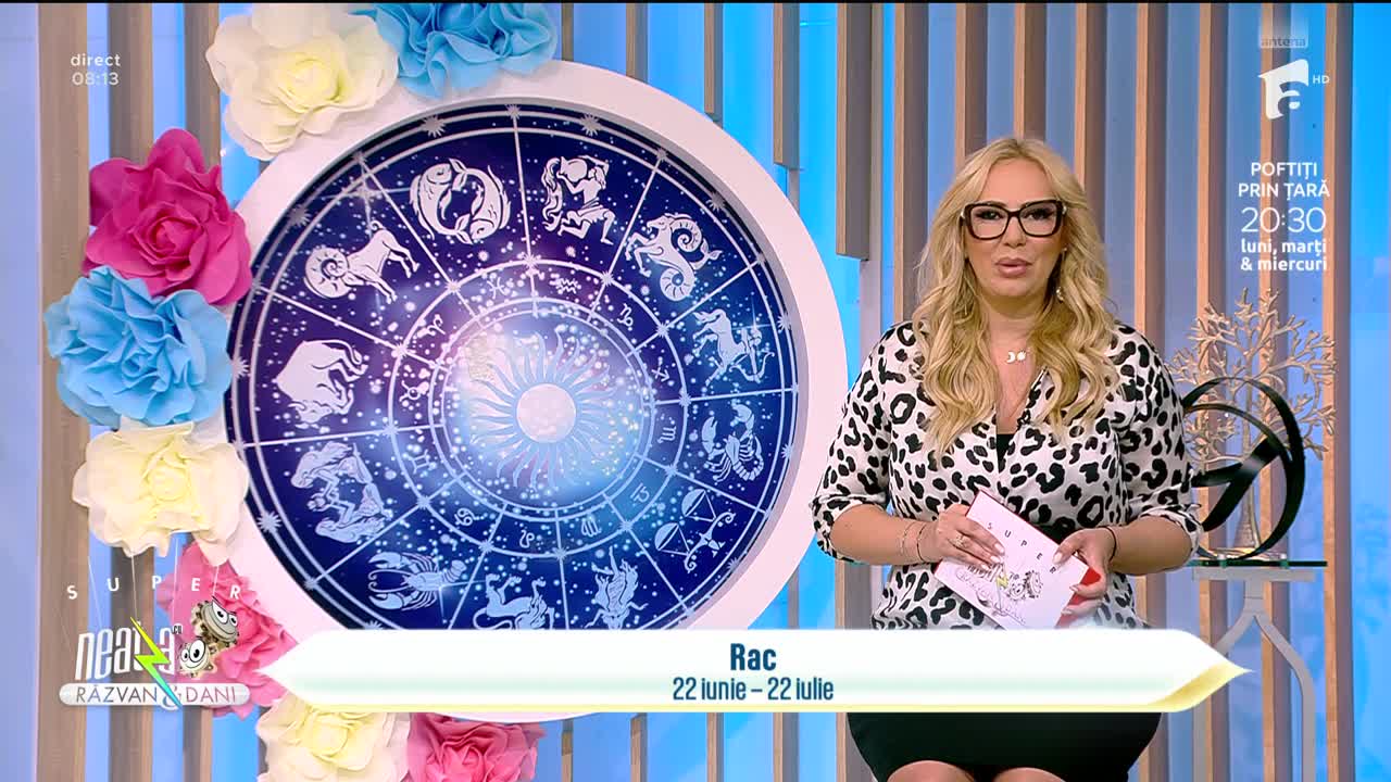 Super Neatza, 18 iulie 2023. Horoscopul Zilei cu Bianca Nuțu: Vărsătorii vor avea parte de câteva luni efervescente!