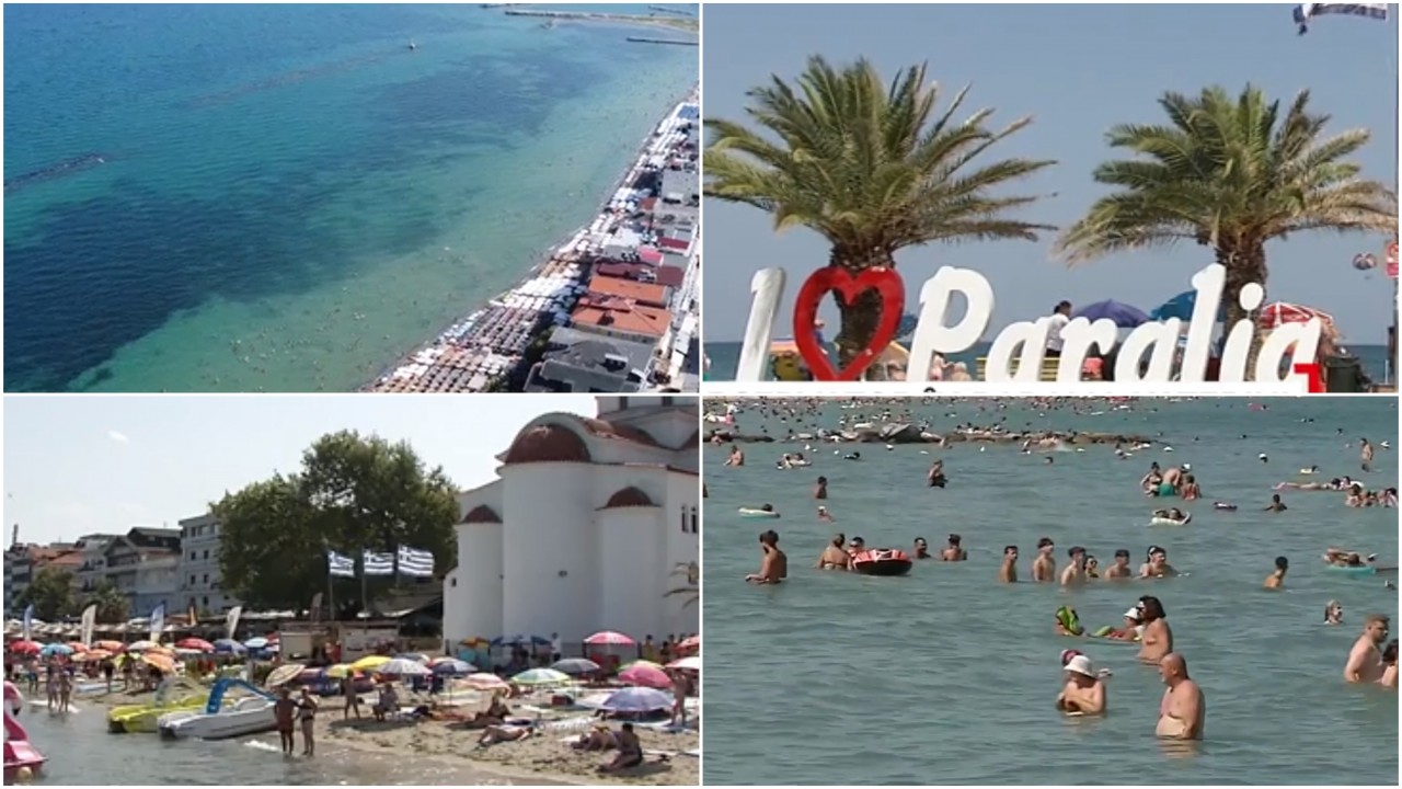 Paralia Katerini, locul unde ziua temperatura nu trece de 30 de grade ...