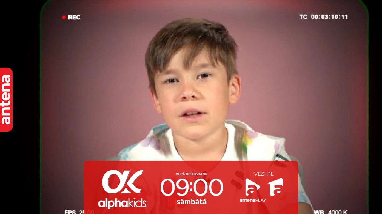 Alpha Kids | Sezonul 3, 22 iulie 2023. La oglindă! Cele mai amuzante răspunsuri oferite de copii