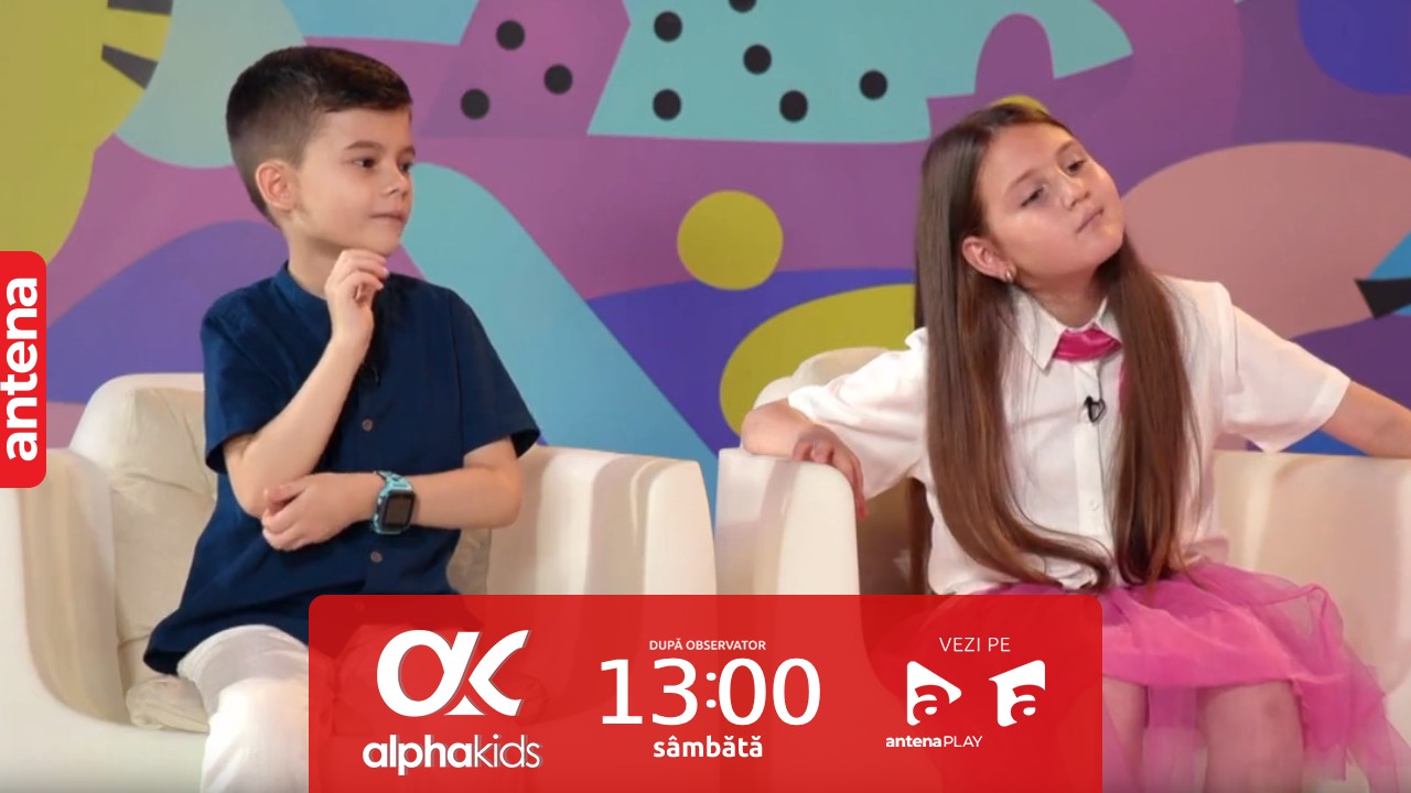 Alpha Kids | Sezonul 3, 12 august 2023. Ce este internetul? Iată cele mai savuroase răspunsuri!