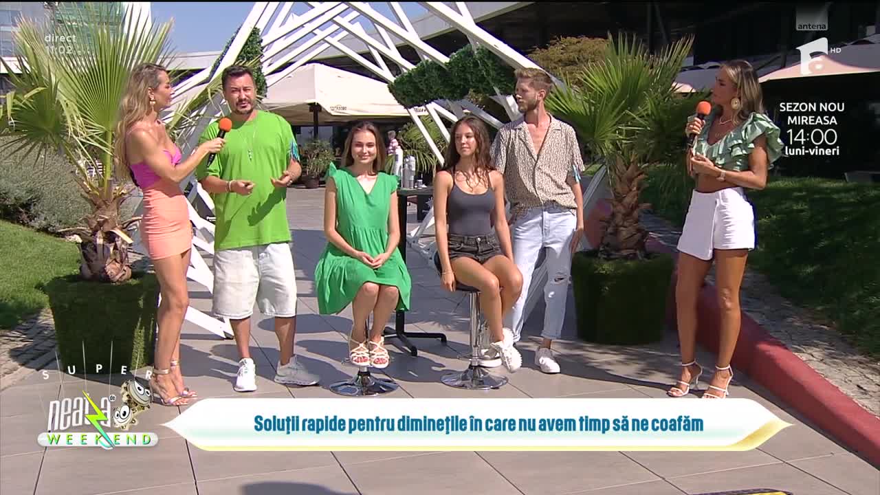 Neatza de Weekend, 27 august 2023. Soluții rapide pentru diminețile &icirc;n care nu ai timp să te coafezi