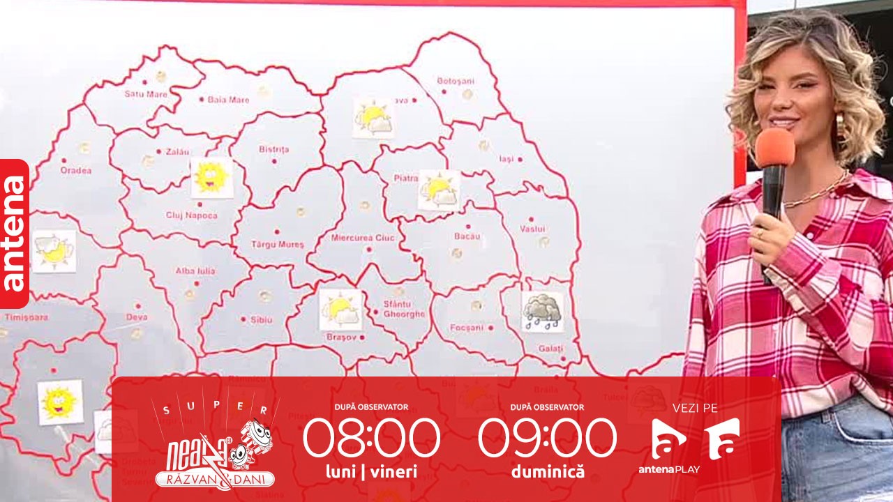 Super Neatza, 5 septembrie 2023. Prognoza meteo cu Ramona Olaru: Cresc temperaturile, &icirc;nsă sunt anunțate și ploi