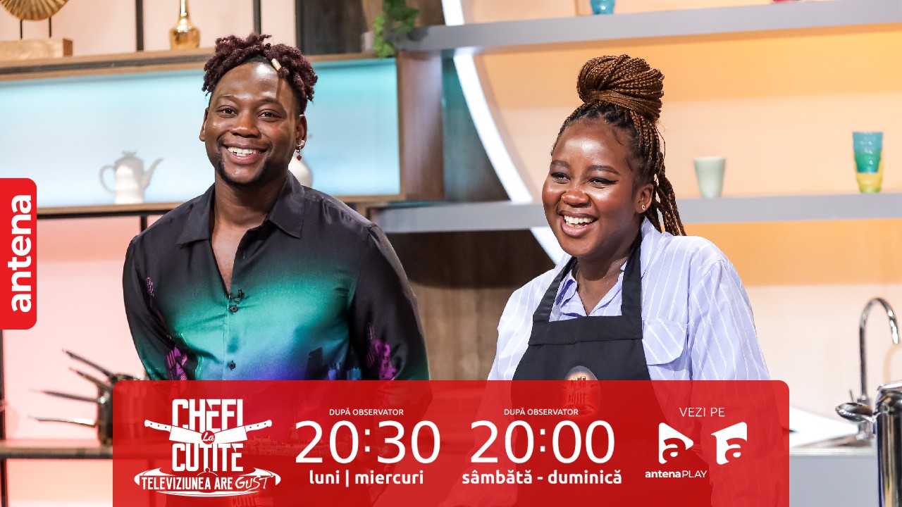 Chefi la cuțite | Sezonul 12, 6 septembrie 2023. Pelagie Ngwe Achiri și Blasie Fombe au adus gustul african în show-ul culinar!