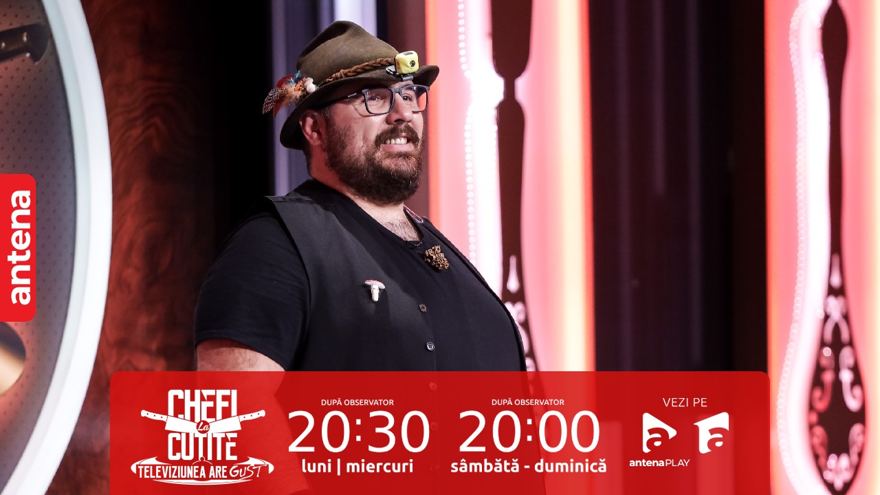 Chefi la cuțite | Sezonul 12, 9 septembrie 2023. Dan Ursu Olar, preparat cu zb&acirc;rciogi și "sos piscăcios"! Jurații au rămas uimiți de ocupația concurentului