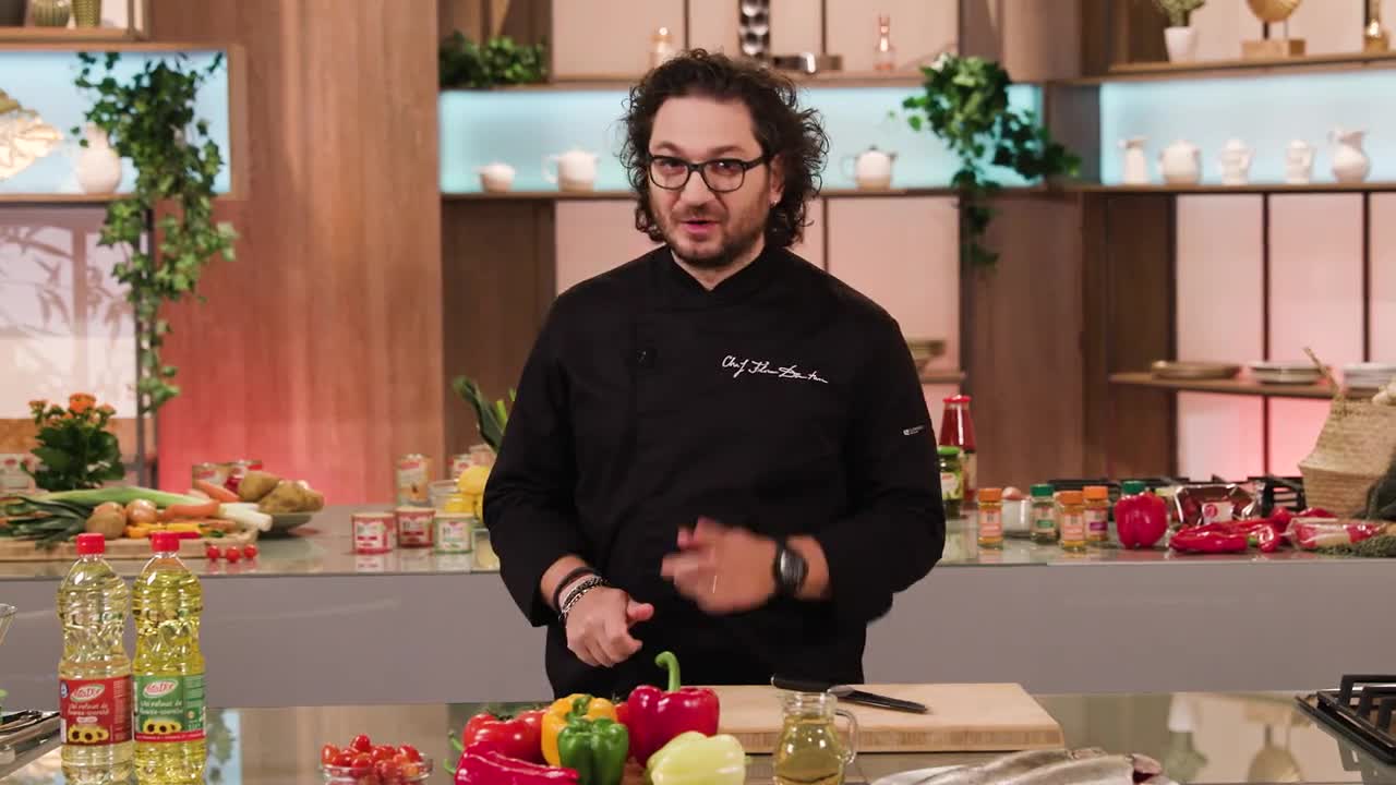 Chef-ul rețetelor: Florin Dumitrescu prepară ”Saramură de păstrăv”