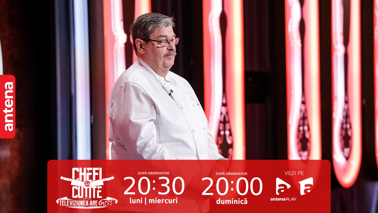 Chefi la cuțite | Sezonul 12, 20 septembrie 2023. Daniel Van Der Veken, un chef belgian cu o experiență de 50 de ani, i-a impresionat pe jurați!