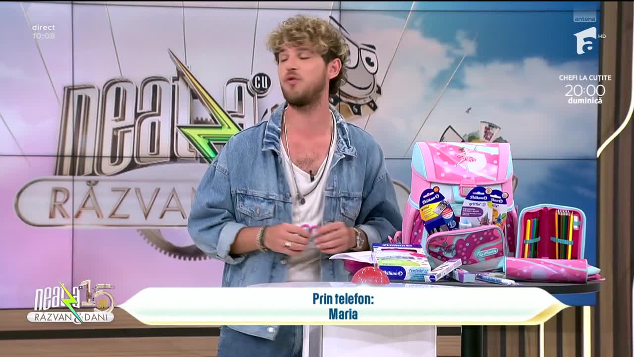 Super Neatza, 25 septembrie 2023. Provocare cu premii! Ce a câștigat Maria