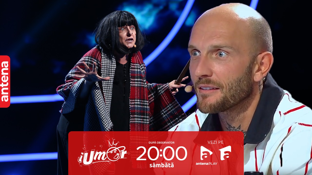 iUmor sezonul 15, 14 octombrie 2023. Baba Anxi, personajul care a scos la iveală cele mai ad&acirc;nci anxietăți ale juraților