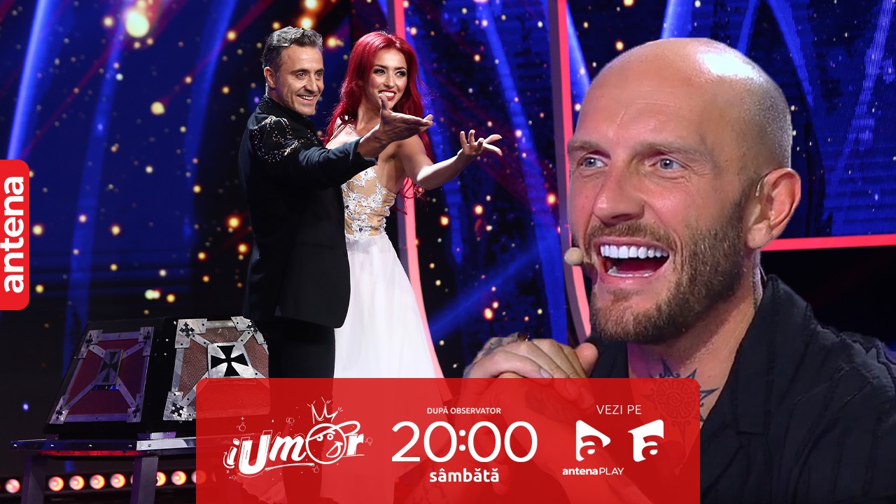 iUmor sezonul 15, 14 octombrie 2023. Arkadio și Solange, momentul de iluzionism perfect! Natanticu și-a dat ochelarii jos ca să vadă mai bine