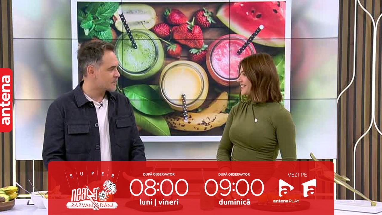 Super Neatza, 16 octombrie 2023. Ce conține smoothie-ul potrivit nevoilor tale