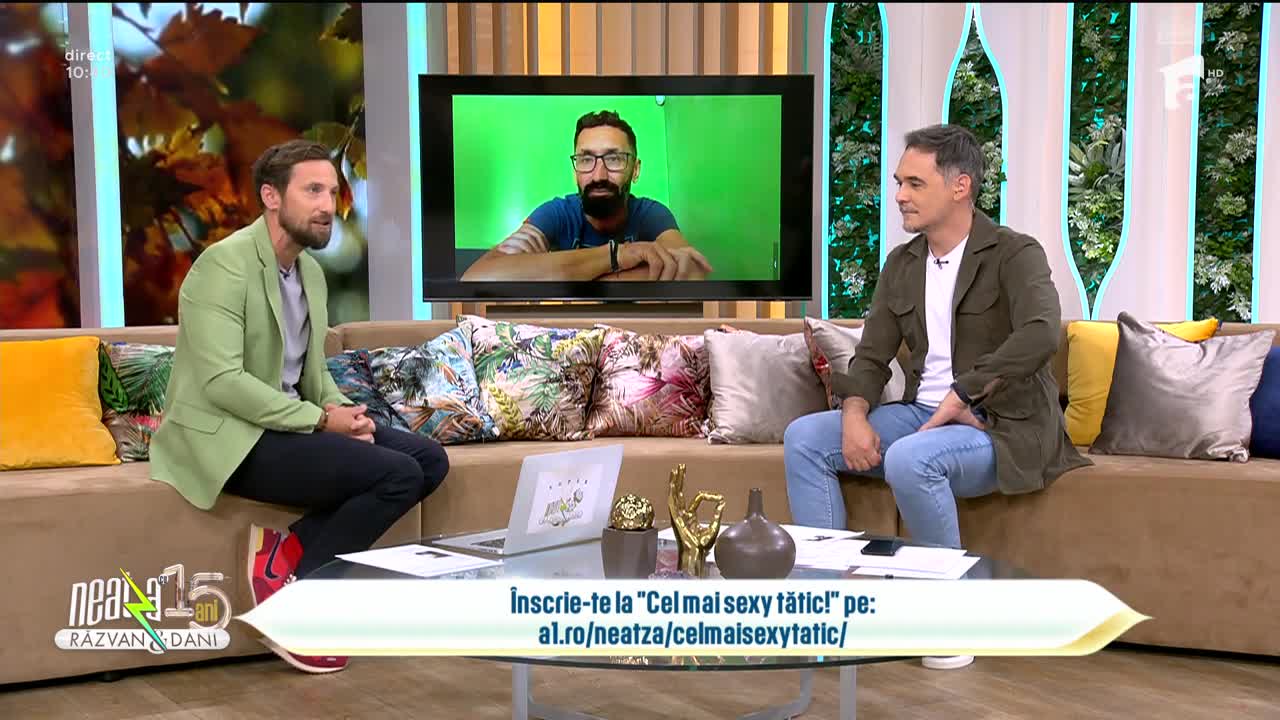 Super Neatza, 23 octombrie 2023. Concursul Cel mai sexy tătic! Gabriel Paraschiv, candidatul zilei