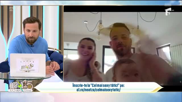 Super Neatza, 24 octombrie 2023. Concursul Cel mai sexy tătic! Răzvan Butum, candidatul zilei