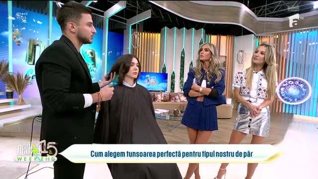 Neatza de Weekend, 29 octombrie 2023. Cum să te tunzi &icirc;n funcție de forma feței