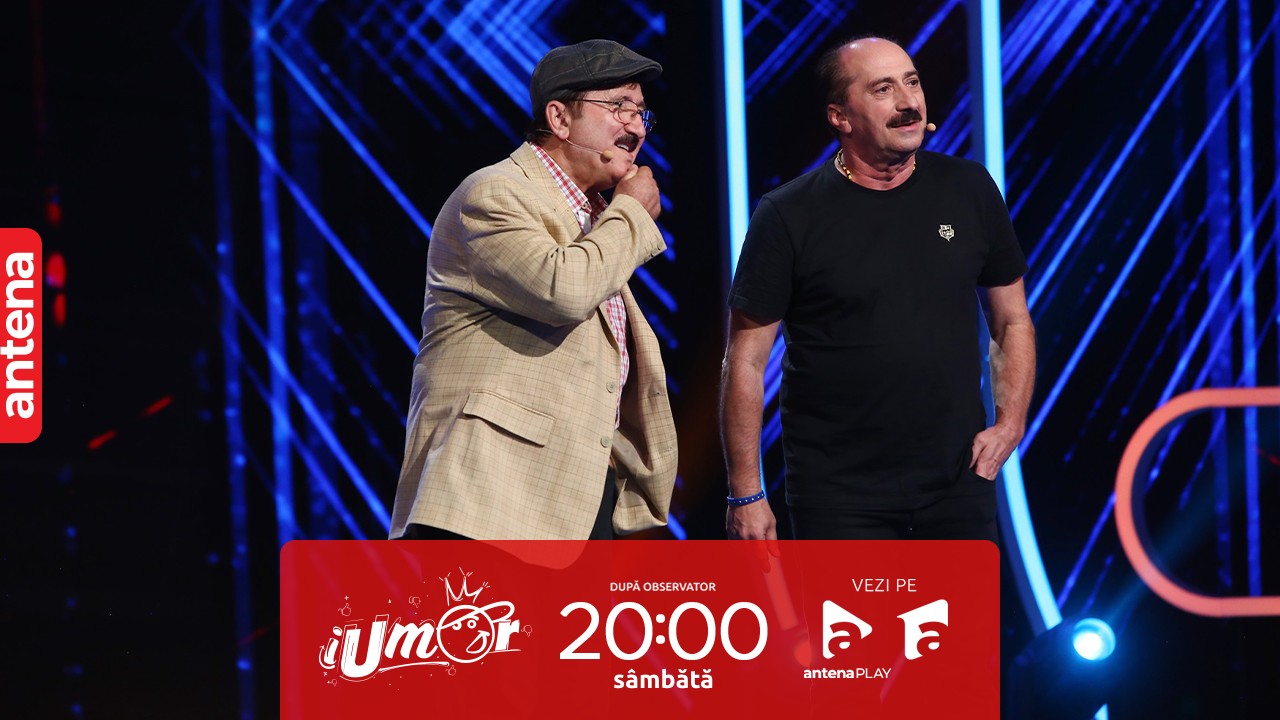iUmor sezonul 15, 11 noiembrie 2023. Romică Țociu și Cornel Palade, număr senzațional de comedie: Lasă-mă &icirc;n pace cu vrajeala!