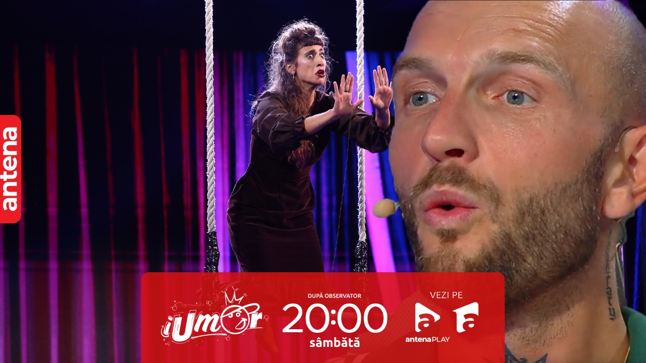 iUmor sezonul 15, 11 noiembrie 2023. Camila Basterra uimește juriul cu numărului ei: Nu ai cum așa ceva!
