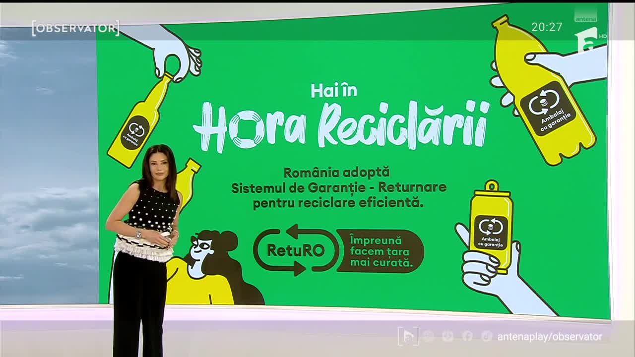 A venit vremea pentru reciclare | RetuRO încurajează românii să se alăture Horei Reciclării
