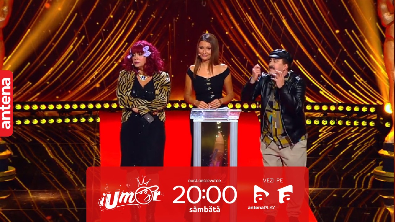 Gala Premiilor iUmor sezonul 15, 23 decembrie 2023. Moment special pus în scenă de Paula Chirilă și Romică Țociu