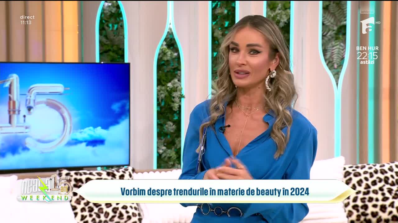 Neatza de Weekend, 14 ianuarie 2024. Trendurile &icirc;n materie de beauty &icirc;n 2024